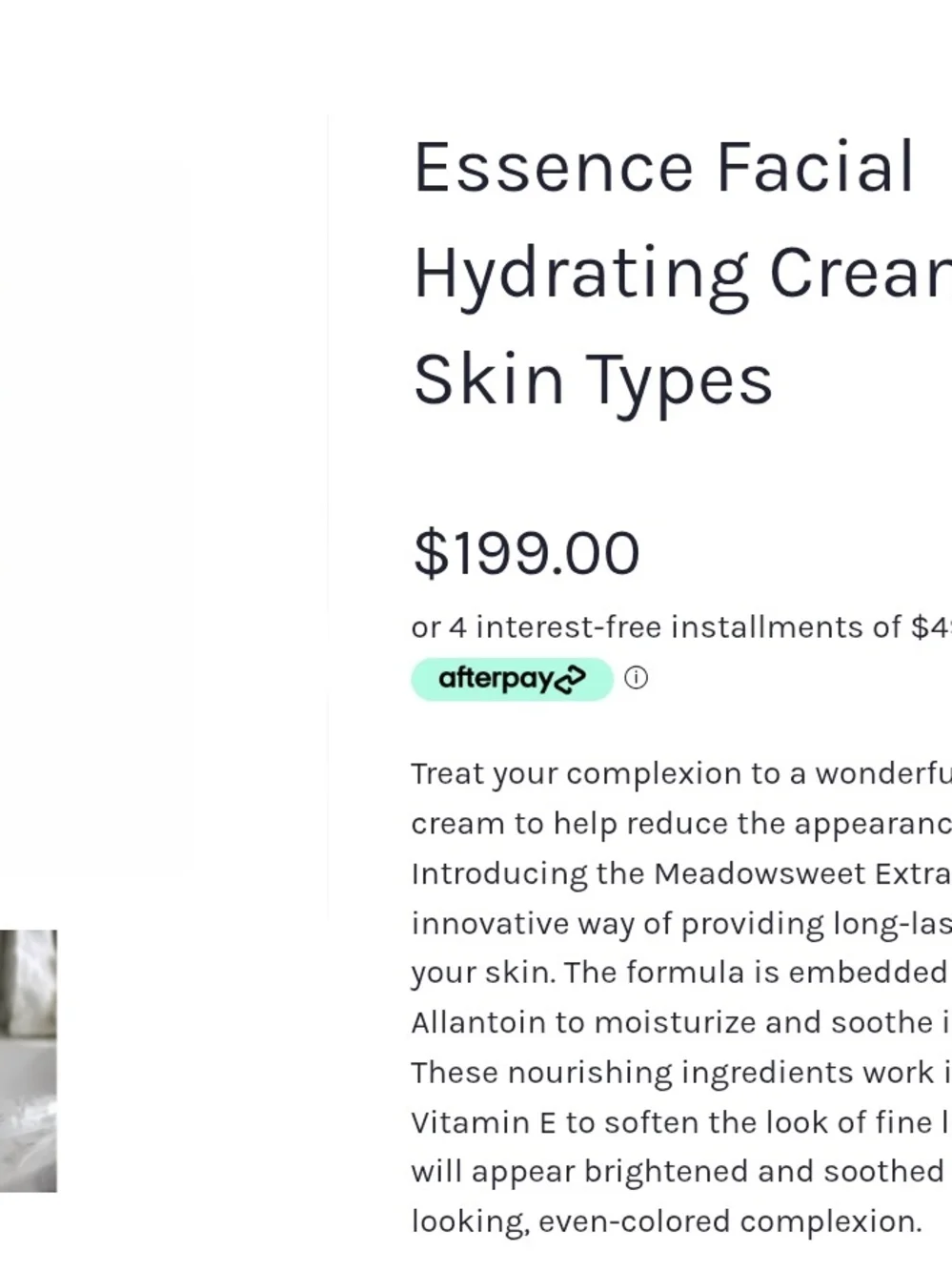 N/A essence facial